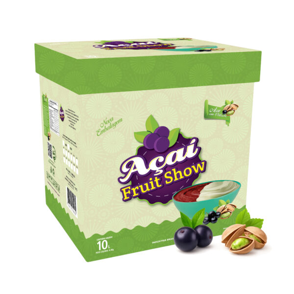 Açaí com creme de pistache